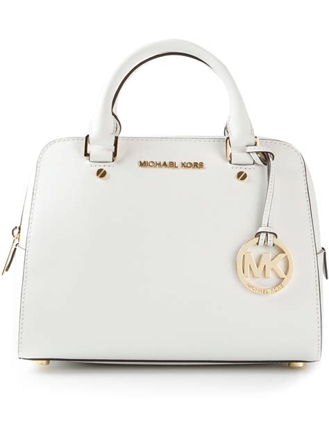 michael kors white bag price|michael kors white bag small.